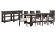 Tauren - Trestle Dining Table Set Magnussen Furniture