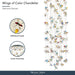 Michael Amini Lighting - Wings Of Color Crystal LED Chandelier - Clear Michael Amini
