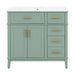 Modern Bathroom Vanity With Sink, Soft Close Doors, 4 Storage Drawers Hearth and Haven