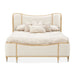 Camellia Field - Upholstered Panel Bed Michael Amini