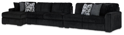 Midnight-Madness - 3 Piece Sectional Signature Design by Ashley®