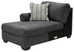 Ambee - LAF Corner Chaise - Slate Benchcraft®