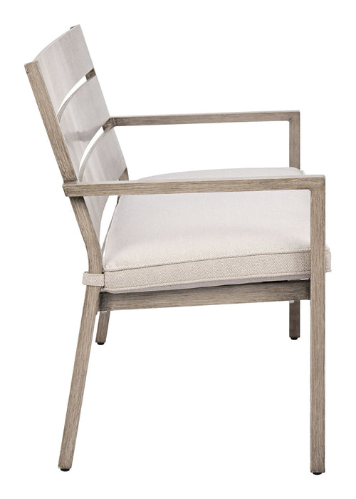 Reefline - Bench (Set of 2) - Gray / Light Brown Zuo Modern