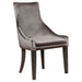 Rexford - Upholstered Dining Side Chair (Set of 2) - Gray Furniture Max