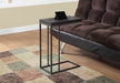 C-Shaped Accent Table For Living Room 8th Street