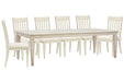 Newport - 7 Piece Extendable Rectangular Dining Table Set Magnussen Furniture