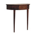 Backless Mounted Console - Brown Artisan Furniture