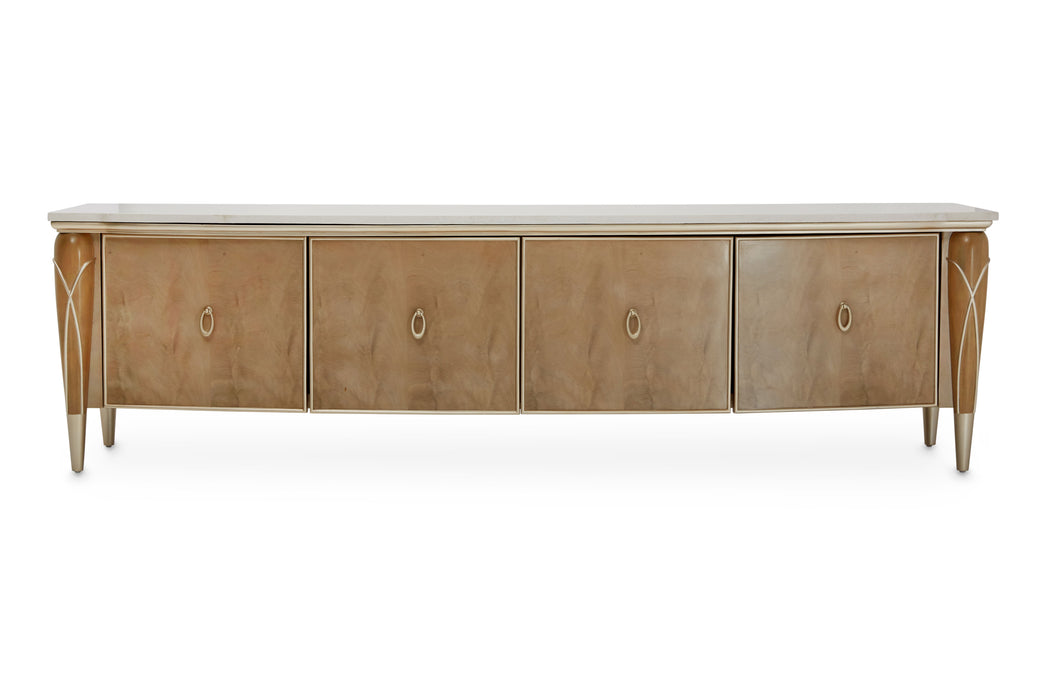 Villa Cherie - Media Cabinet - Caramel