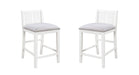 Graham - 20" Upholstered Seat Counter Height Chair (Set of 2) Lilola Home