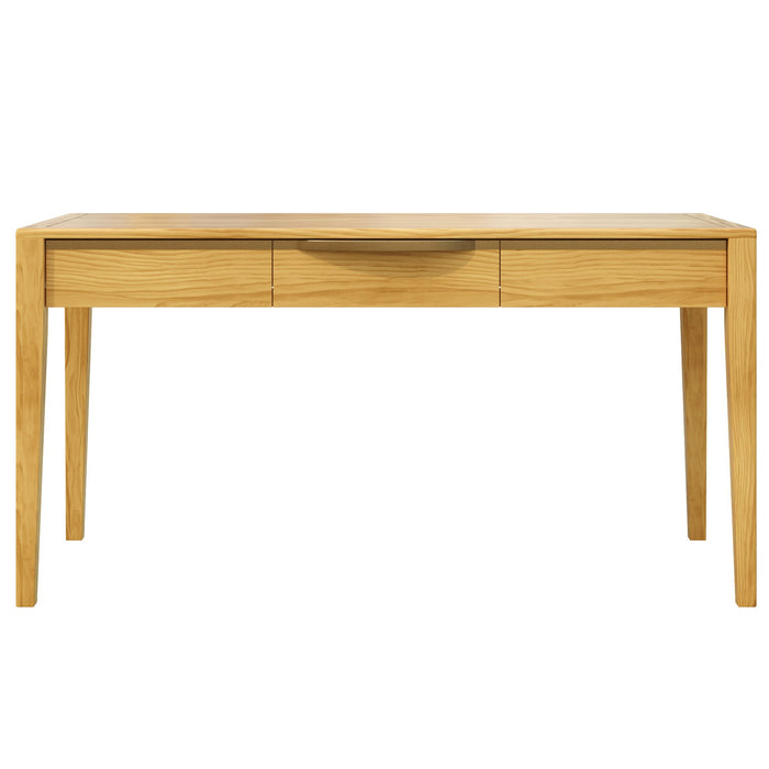 Modern Home Office Desk With Drawers Noble House