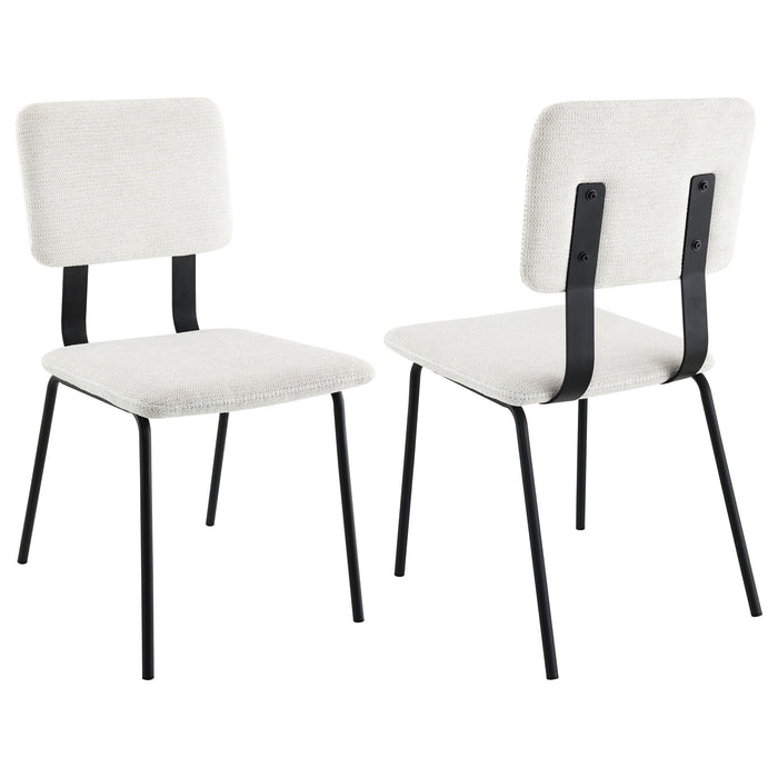 Bixby - Upholstered Dining Side Chair (Set of 2) - White