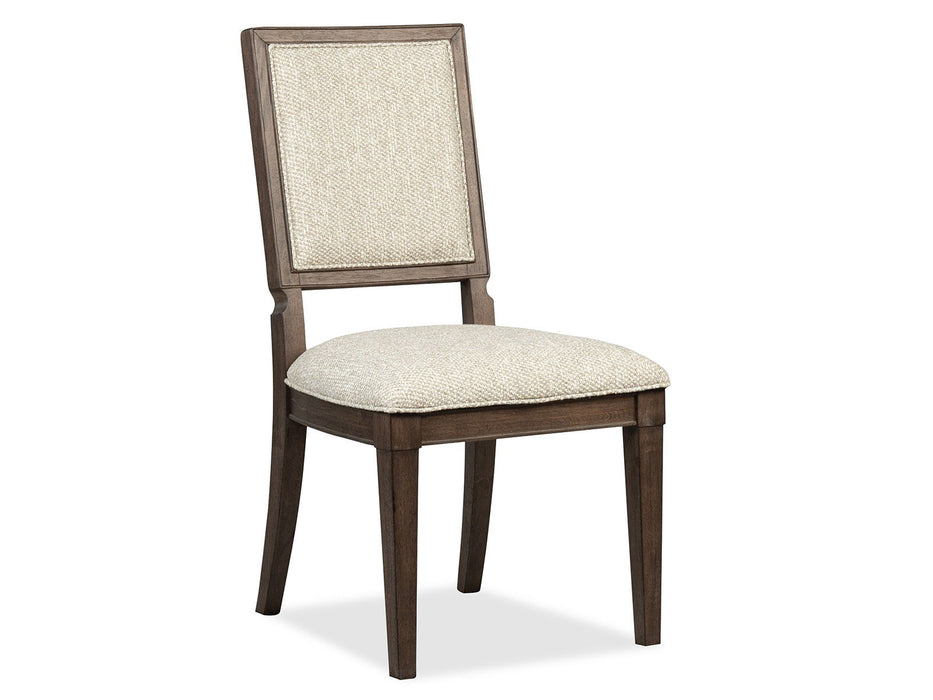 Jubilee - Upholstered Side Chair (Set of 2) - Brown / White Magnussen Furniture