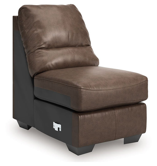 WillowBend - Armless Chair - Umber Signature Design by Ashley®