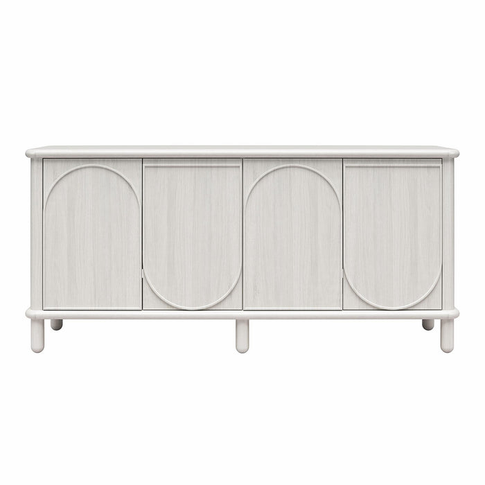 Selena - Credenza - Rustic White