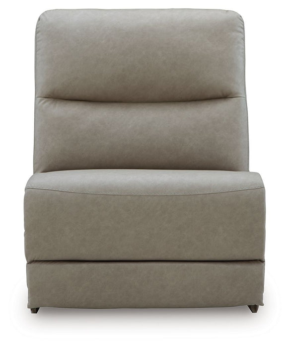 Narwhal Place - Armless Chair - Pebble