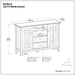 Bedford - Handcrafted Tall TV Media Stand Simpli-Home