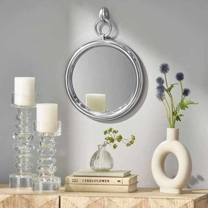 Round Mirror - Silver