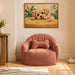 Louie - Dog Sofa Bed With Bone Pillow - Orange Jennifer Taylor Home