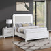 Bedroom Sets With LED Lights And Panel Headboard Home Essentials
