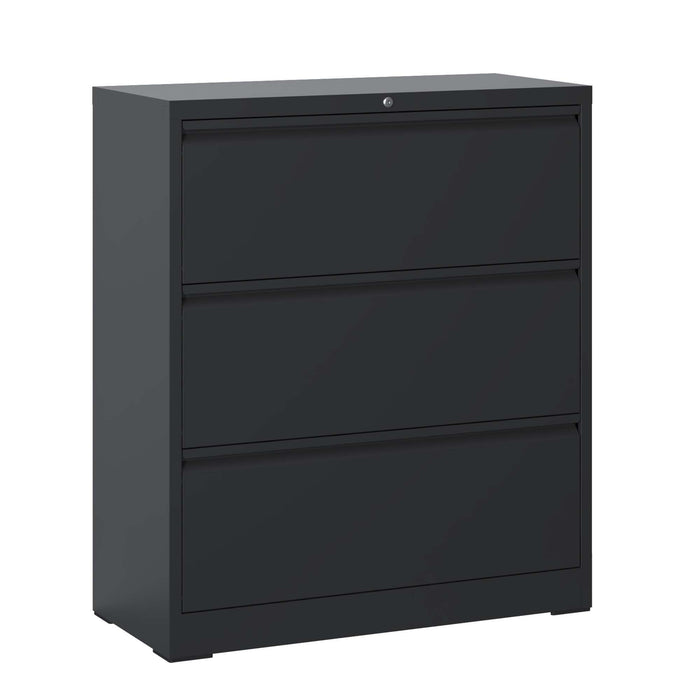 Lateral File Cabinet, Heavy Duty Filing Holds Letter/Legal/A4 Files Home Essentials