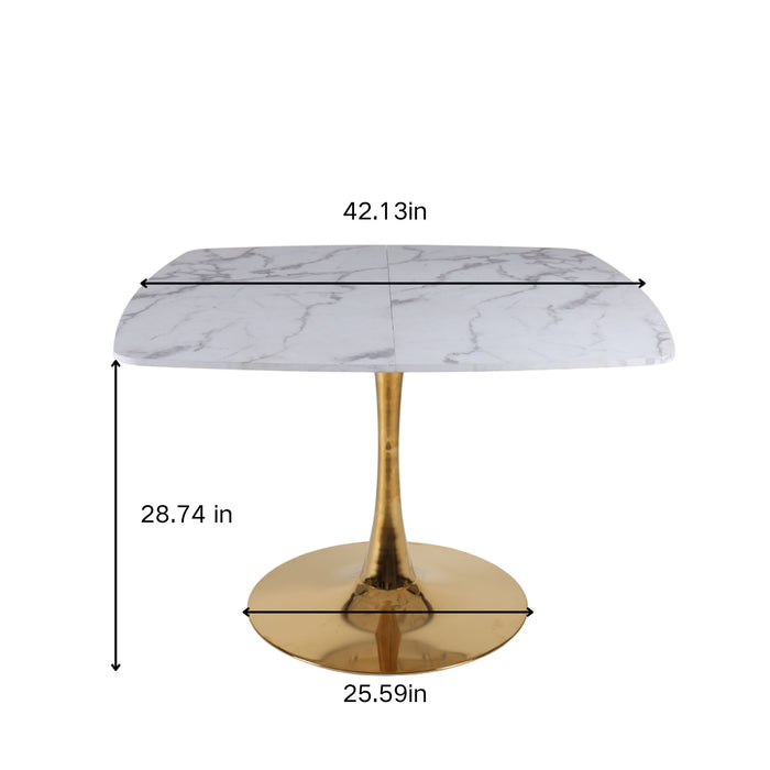 Modern Square Tulip Dining Table Home Essentials
