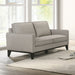 Aaron - Loveseat - Mist Gray New Classic