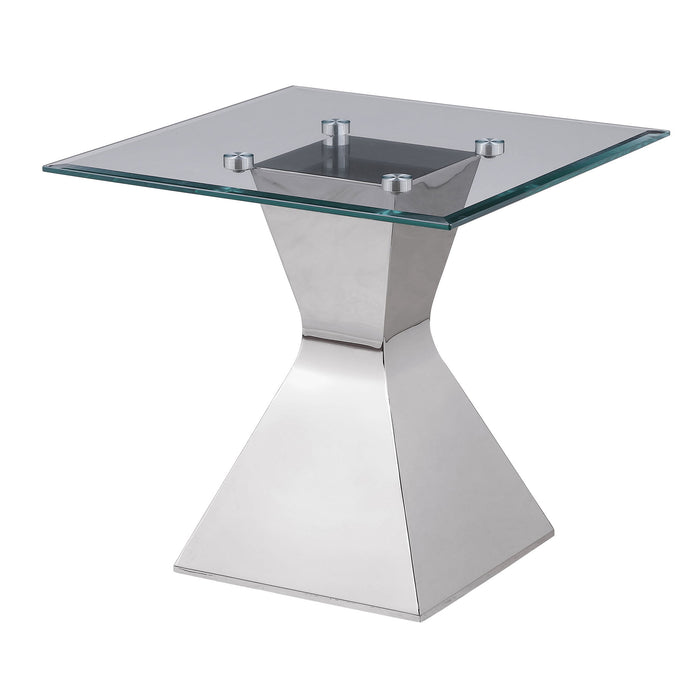 Exeter - Table With Glass Top Furniture Max