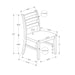Dining Chair, Dining Room, Side, Upholstered, Transitional (Set of 2) - Black 8th Street