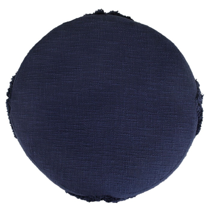 Cotton Ottoman - Blue