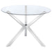 Isolde - Dining Table - Chrome Furniture Max