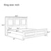 Vintage Tall Headboard Bed Hearth and Haven