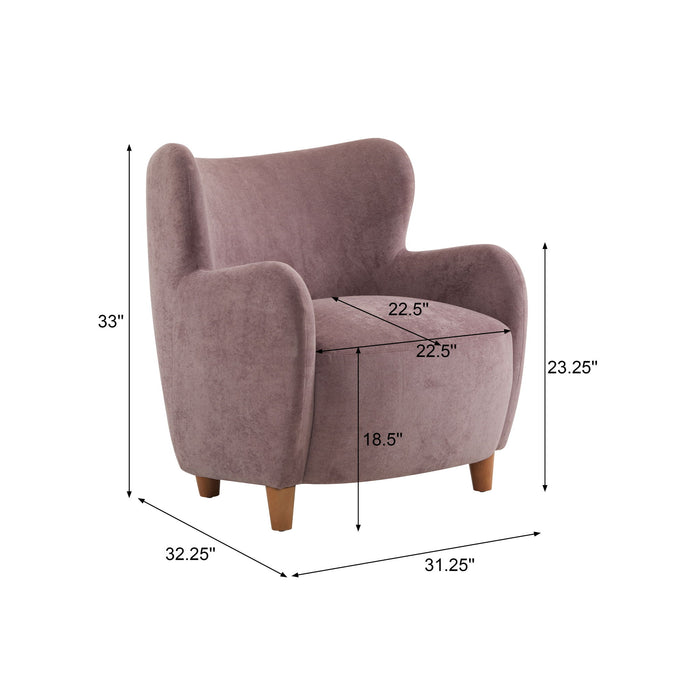 Lucia - Wingback Armchair