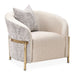 Lisbon - Accent Chair - Opal / Gold Michael Amini