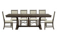 Westley Falls - Extendable Trestle Dining Table Set Magnussen Furniture