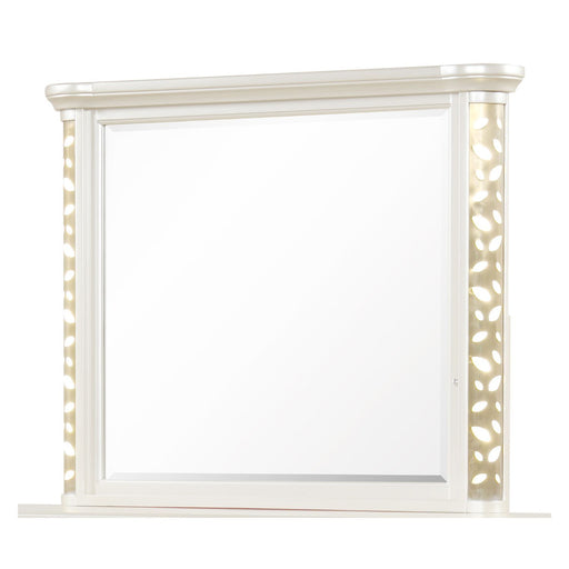 Cinderella - Bedroom Mirror With LED Frame Lighting (Dresser Not Included) - Beige Matrix Furniture Group