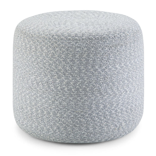 Bayley - Versatile Round Braided Pouf Simpli-Home