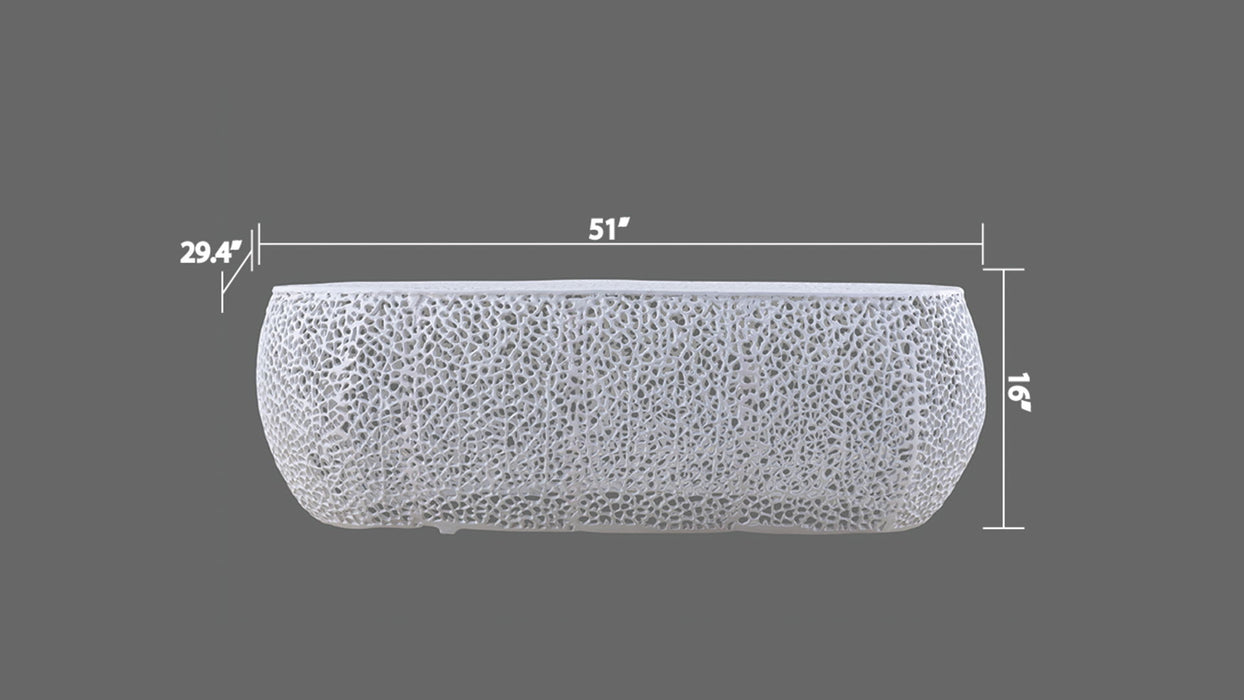 T3601 - Oval Coffee Table Matrix Furniture Group