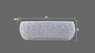 T3601 - Oval Coffee Table Matrix Furniture Group