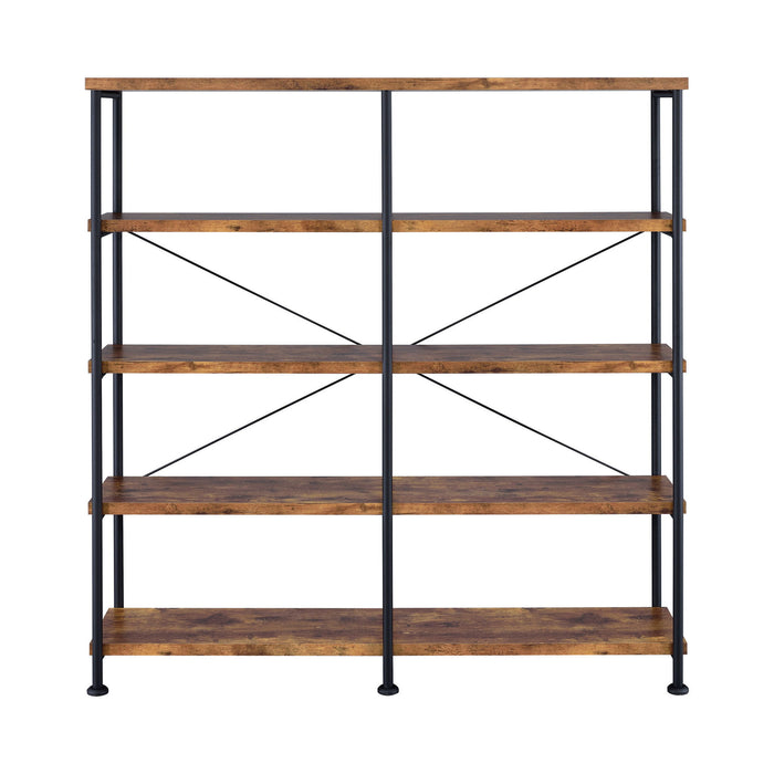 Double Wide Bookcase Shelves Furniture Max