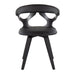 Gardenia - Mid-Century Modern Dining Chair With Swivel Lumi Source