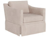 Asher - Skirted Swivel Chair, Special Order - Beige Universal Furniture
