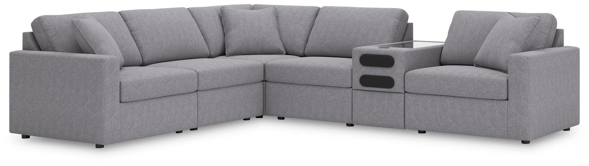 Modmax - Sectional - Granite Signature Design by Ashley®