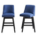 Upholstered Swivel Bar Stool Home Essentials