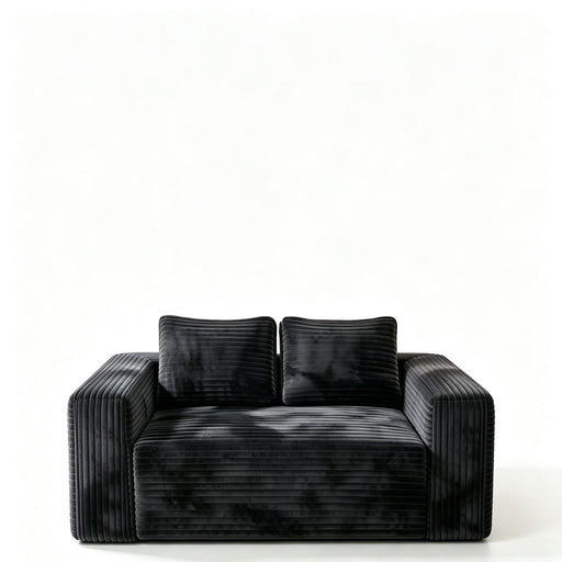 Cloud Loveseat Sofa Couch, 2 Seater Boneless Couch Home Essentials
