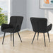 Dining Chair For Kitchen (Set of 2) - Black 8th Street