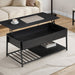 Contemporary Coffee Table, Lift Top, Rectangular 8th Street