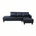 L - Shaped Sectional Sofa With Chaise & Ottoman Home Essentials