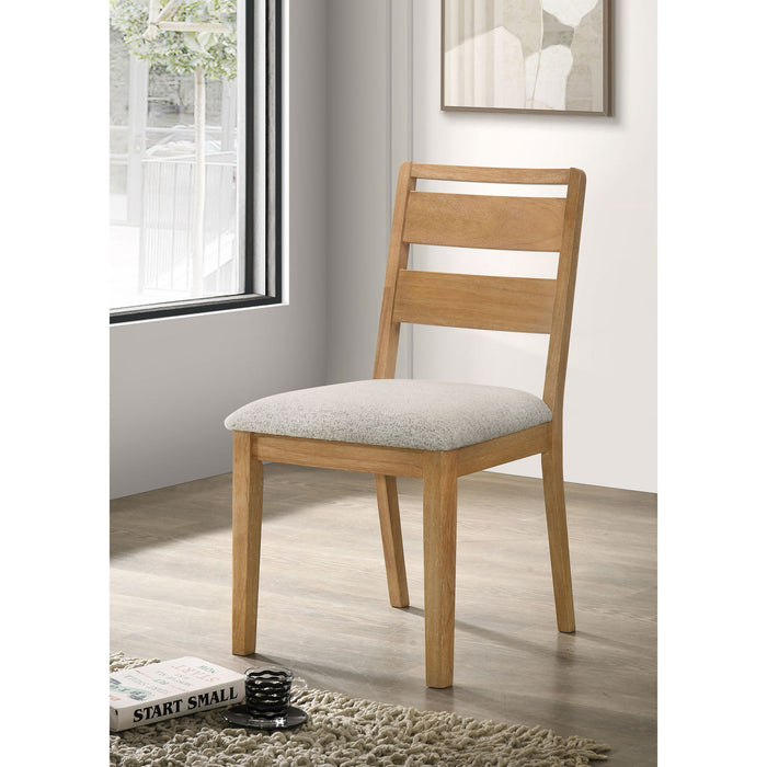 Lytton - Dining Side Chair (Set of 2) - Brown Oak Furniture Max