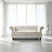Chesterfield Button Tufted Loveseat With Rolled Arms US Pride