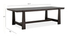 Tauren - Trestle Dining Table - Coffee Bean Magnussen Furniture